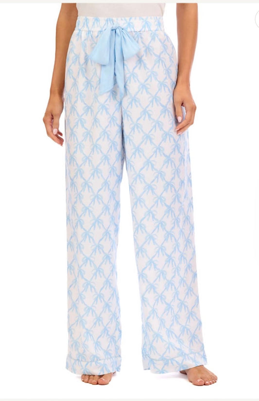 Mudpie bow pajama pants