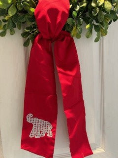 AL Elephant wreath sash