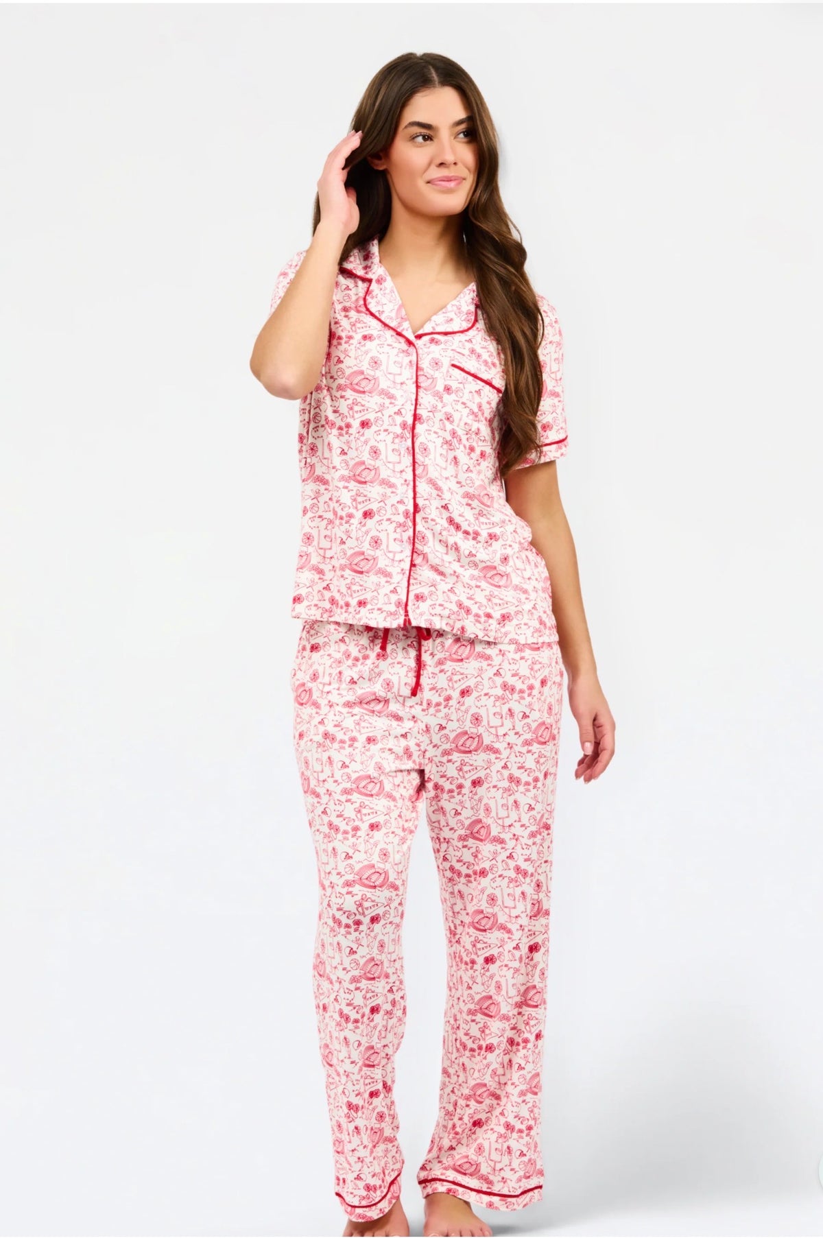 Red Gameday Pajamas