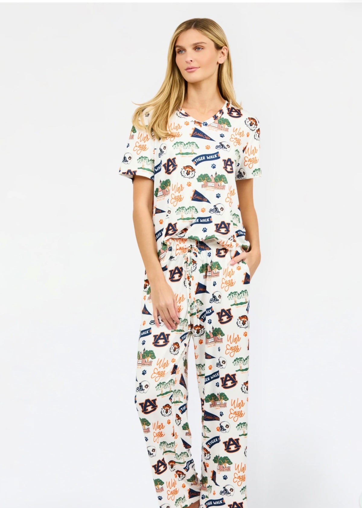 Auburn Pajama Set