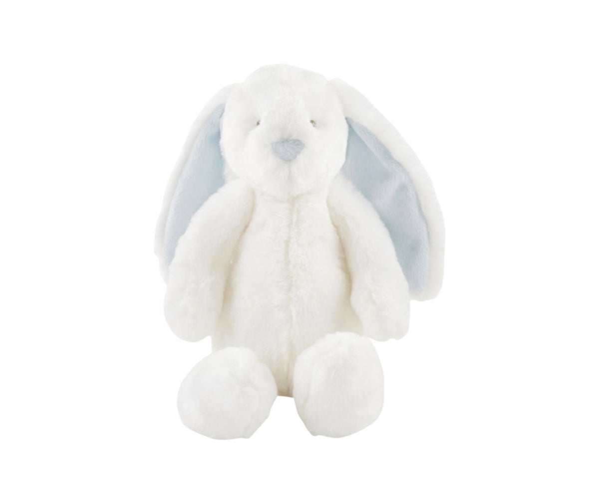 White and blue bunny lovie