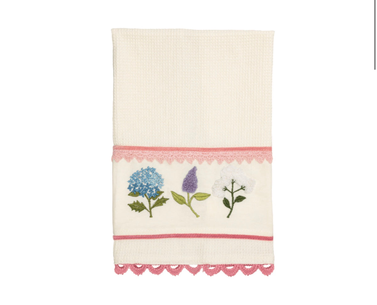 Mudpie embroidered towels