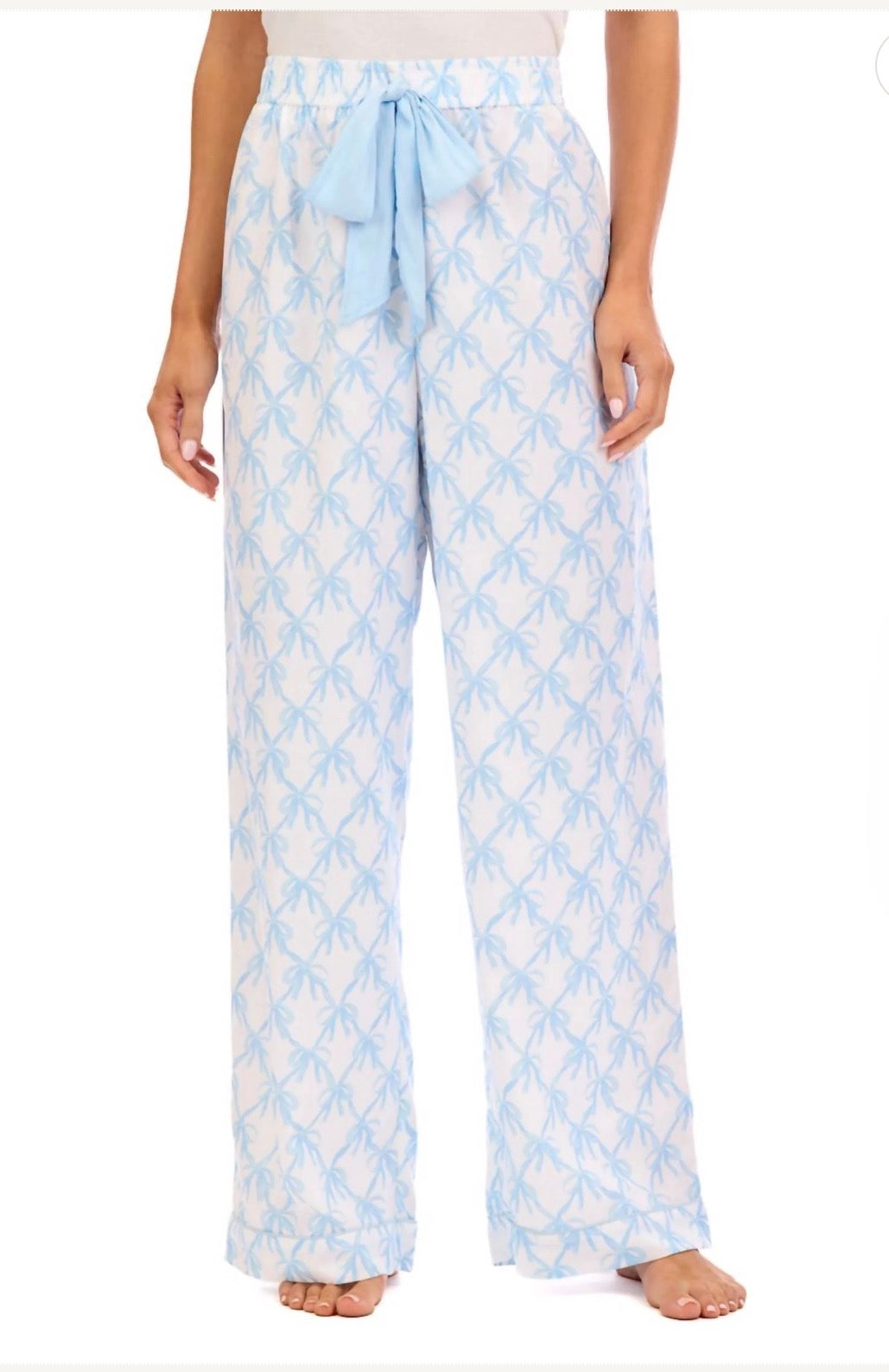 Mudpie bow pajama pants