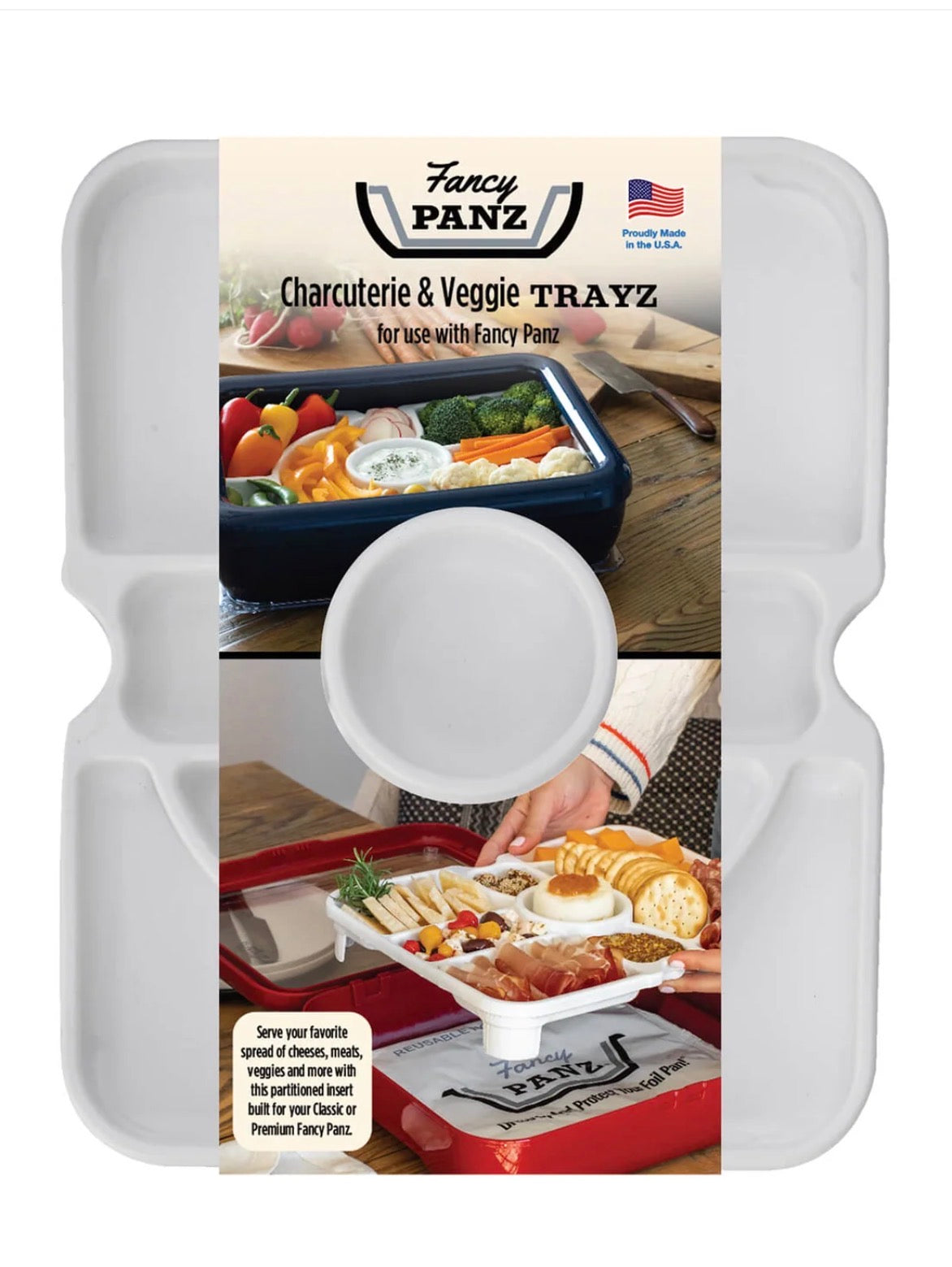 Fancy panz serving trays