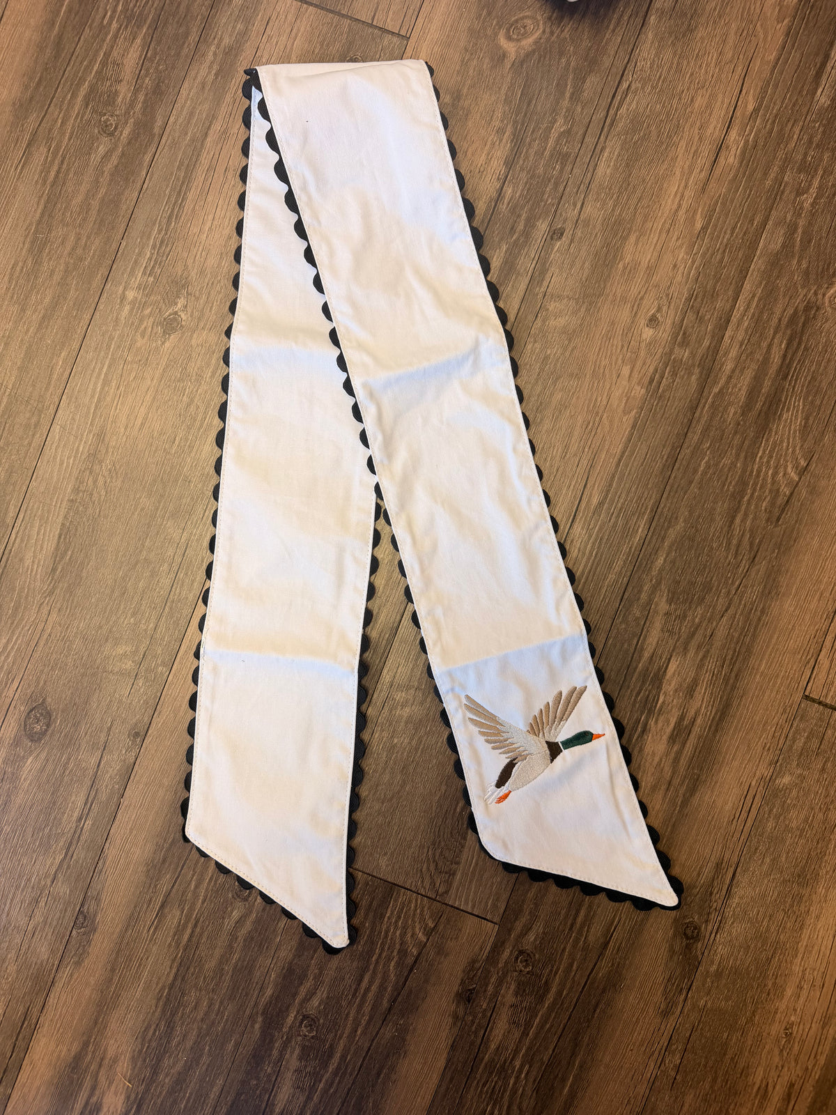 Wreath sash mallard