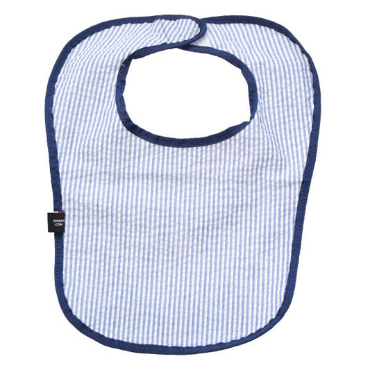 OhMint Seersucker Bib