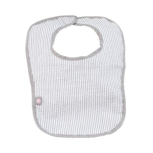 OhMint Seersucker Bib