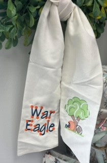 War Eagle wreath sash
