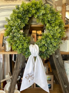 Wreath Sash