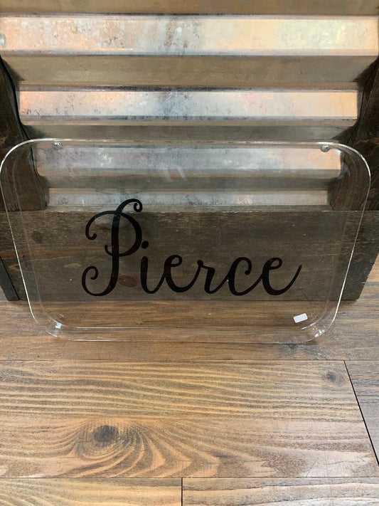 Acrylic Serving Tray