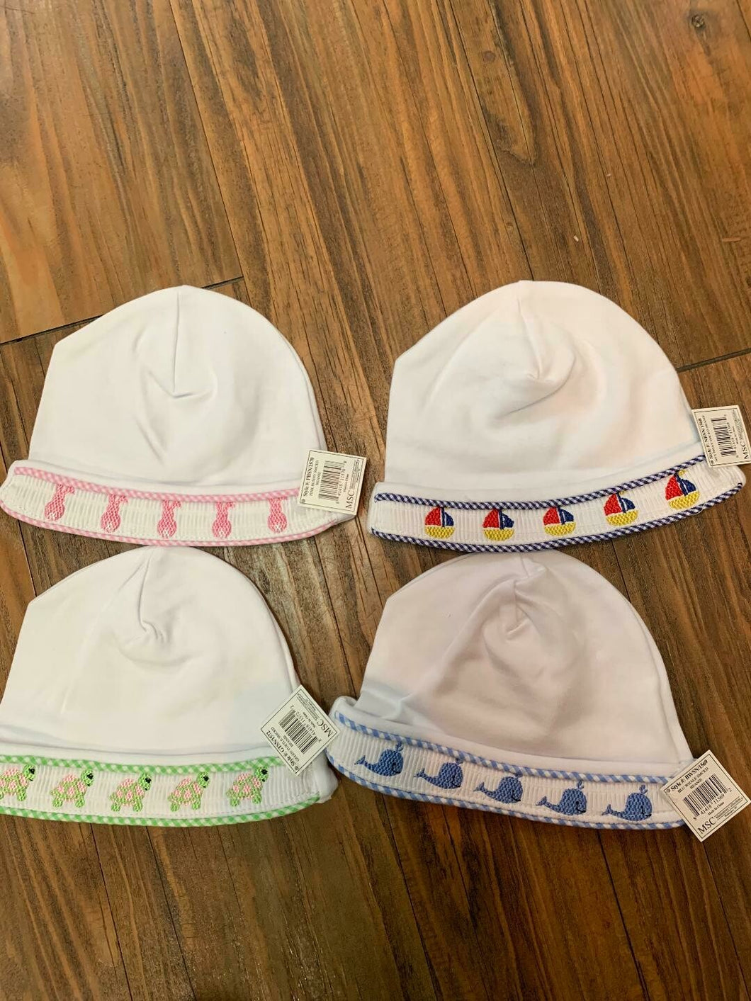Baby Beanie Smocked Caps