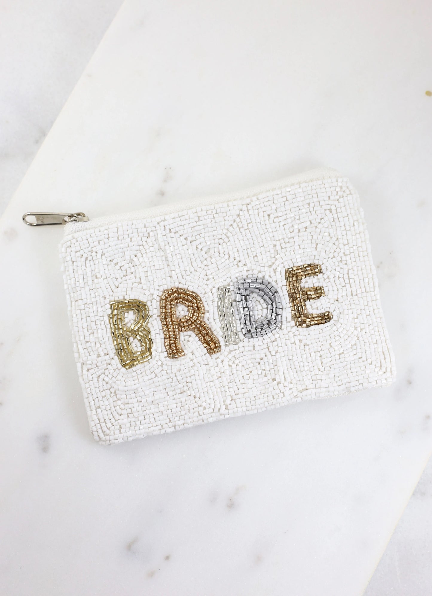 Bride Beaded Pouch