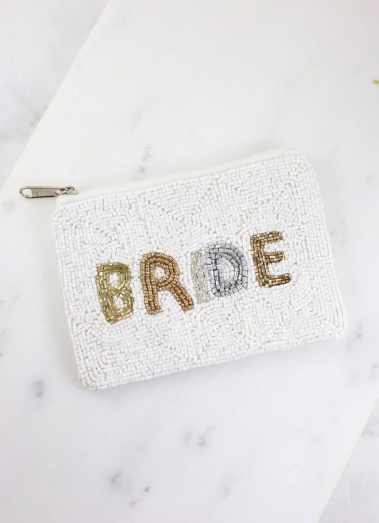 Bride Beaded Pouch