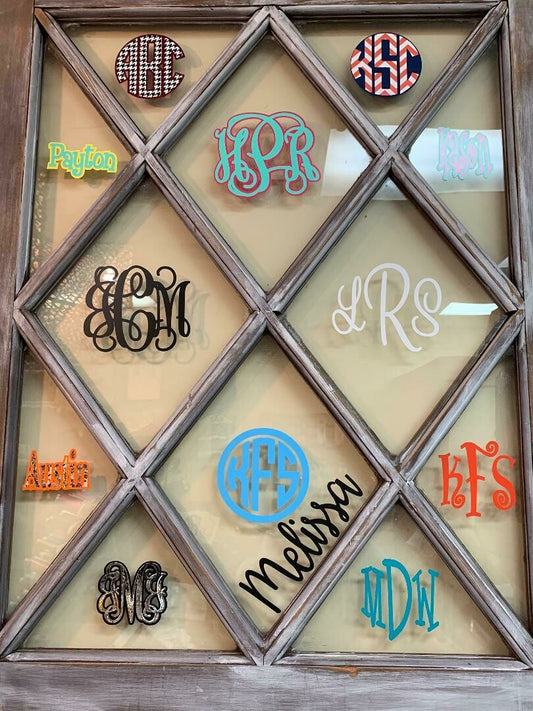 Car Decal 1 Color