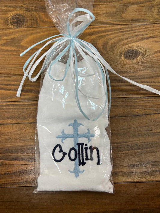 Cross Burp Cloth