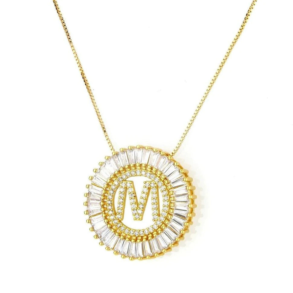 HOLLIS Glam Initial Necklace