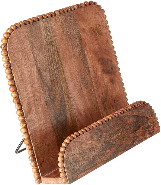 Mud pie cookbook holder
