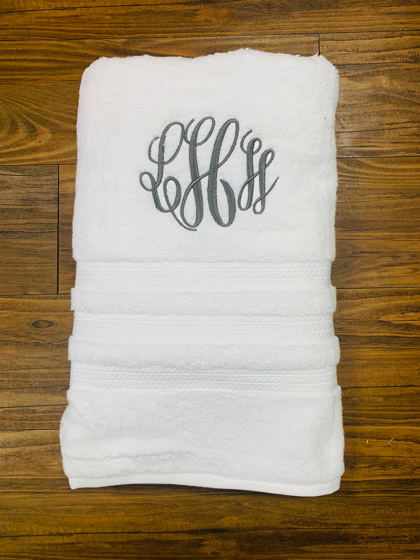 White Cotton Bath Towels