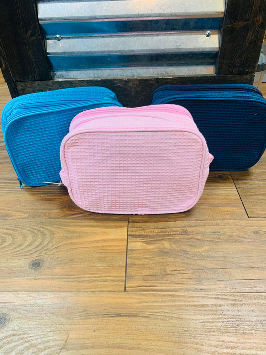 Waffle Cosmetic Bag