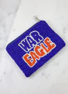 War Eagle beaded coin pouch